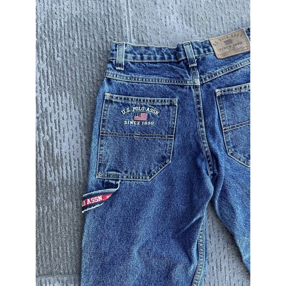 Jeans Youth Size 8 Carpenter Style‎ U. S. Polo Assn - Picture 1 of 6